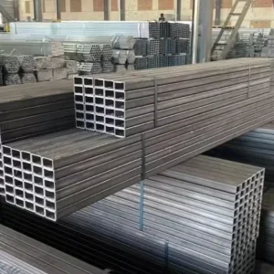 Carbon Steel ST37 A36 S235JR S355JR Q195 Q355B ERW Hot-Dip Galvanized Square Tube 25x25mm Welding