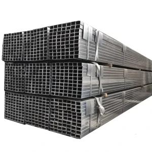 China Galvanized Square Steel Pipe Carbon Steel Pipe GI Square Tube for Building Construction Material