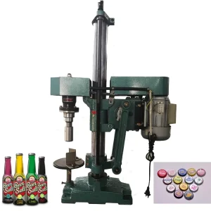 China Glass Beer Bottle Ring Pull off Capping Machine Manual Type Screw Capper Capping Machine Price