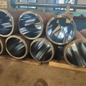 Cold Drawn Steel Alloy Honed Hydraulic Cylinder Fluid Pipe ID120 OD250mm 1% Tolerance Cross Hatch Oil Retention