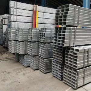 Color Coated 1.5mm SHS Square Hollow Section Galvanized Steel Tube for Furniture Frame