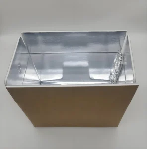 Composite Insulated Aluminum Foil Shipping Box for Frozen Meat and Seafood Cold Chain Transport