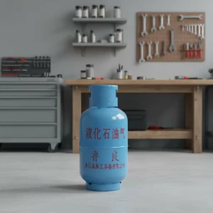 Cooking Gas Cylinder 12kg LPG Steel 24L 34bar 2.3mm Wall Thickness