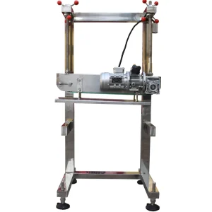 Crawler Semi-Automatic Electric Capping Machine for Beverage and Chemical Applications, Bottles and Cans Packaging