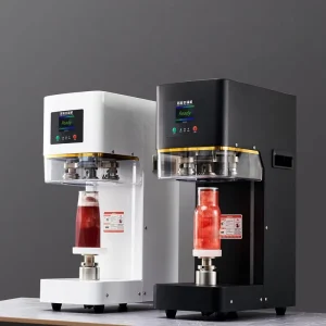 Custom Electric Full automatic Bottle Capping Machine Plastic Beverage Bottles Sealing Machine for Fruit Juice