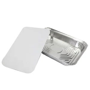 Customizable Aluminum Foil Container Boxes for Food Packaging by Manufacturer