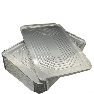 Customizable Round Disposable Aluminum Foil Food Container for Cooking