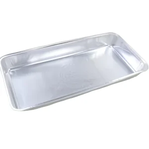 Customized 3900ml 433x216x54mm Large Aluminum Foil Container Disposable Rectangular Roasting Pan with Lid for Catering BBQ