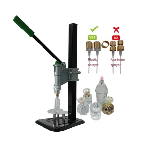 Customized Manual Perfume Essential Oil Glass Bottle Spray Pump Crimping Machine