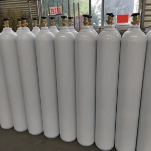 Customized Medical Grade High Pressure ISO9809 15L 20L 40L 47L 50L Empty Industrial Gas Steel Cylinder