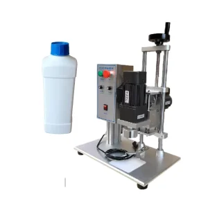 DDX 450 Semi Automatic Single Head Bottle Cap Capping Machine Small Bottle PET Bottle Capping Machine