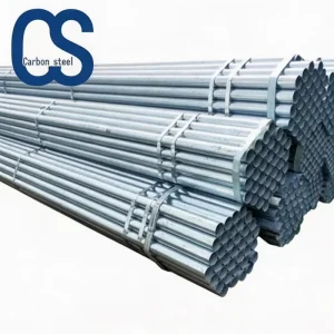DN20 ERW Hot-Dip Galvanized Steel Pipe Q195 Q235 ASTM 48.3mm Round Hollow Section for Gas and Scaffolding