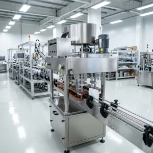 Desktop Automatic Screw Capping Machine for Plastic Mineral Water Bottles 30-60 Bottles/Min