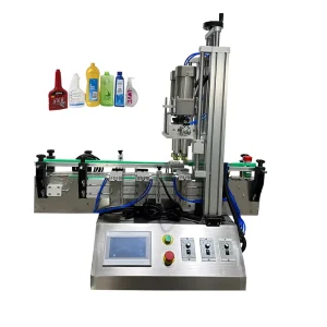 Desktop Automatic Spray Bottle Screw Capping and Sealing Machine