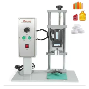 Desktop Electric Bottle Capping Machine for Chili Sauce, Glass Jars, and Jam Jars