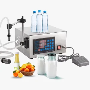 Digital Diaphragm Pump Filling Machine for Water, Soda, Mineral Water, and Juice