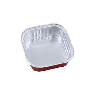 Disposable 150ml Food Grade Round Aluminum Foil Cookie Sheet with Lid