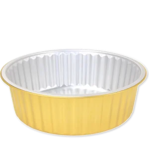 Disposable Aluminum Foil Containers with PP-Lined Foil Lid Oven Safe Food Grade Heat Sealable