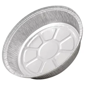 Disposable Aluminum Foil Takeaway Food Packaging Container Various Capacities Available Round Bowls