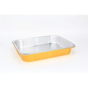 Disposable Aluminum Foil Tin Box BBQ Barbecue Pan Turkey Tray Takeaway Bowl Container