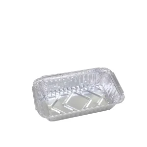 Disposable Commercial Aluminum Foil Lunch Box with PET Lid, Heat Resistant, LFGB Certified, Food Grade