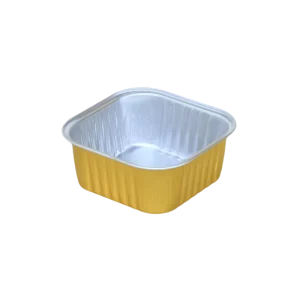 Disposable Eco Friendly Aluminum Foil Takeaway Boxes 2 Inch Watertight Outdoor Match Case with Foil Lid