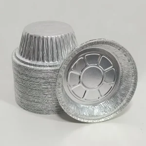 Disposable Heavy Duty Aluminum Foil Container with Lid for Takeaway Catering, Baking, and Food Storage