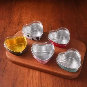 Disposable Non-Stick Oven-Safe Food-Grade Aluminum Foil Baking Tray 100ml