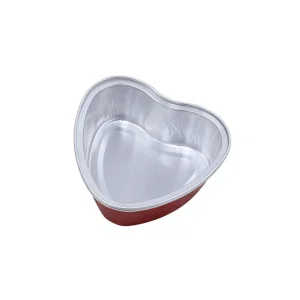 Disposable Rectangle Food Grade PP Aluminum Foil Lid Container for Hot Dog Cake Candy