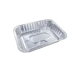 Disposable Silver Food Grade Aluminum Foil Takeout Bakery Packaging Container