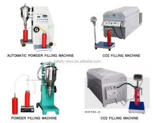 Dry Powder co2 Fire Extinguisher Filling Machine Powder Water Refilling Machine