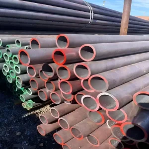ERW Black Carbon Steel Round Tube Precision Welded Pipe for Machinery, Furniture, and Fabrication