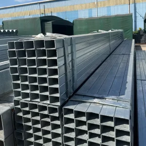 ERW Galvanized Square Tube 20×20-600x600mm Side Length 0.8-20mm Wall Thickness ASTM Standard Customizable Lengths