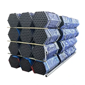 ERW Hot-Dip Galvanized Steel Pipe GI Round Tube Scaffold Pipe for Fire Protection Water Supply and Structural Engineering