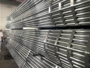 ERW Pre-Galvanized Steel Pipe for Construction Hot Dip Round Pipe with Welding and Bending Services EMT Structure Pipe