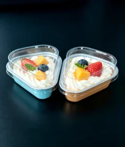 Eco-Friendly Food-Grade Heat-Resistant Microwavable PP Aluminum Foil Lid Containers Disposable