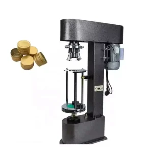 Electric Aluminum Anti-Theft Capping Machine for Glass Wine Bottles