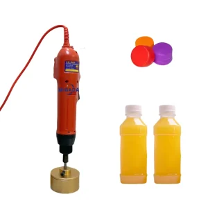 Electric Capping and Cap Sealing Machine for Small Plastic Water Bottles