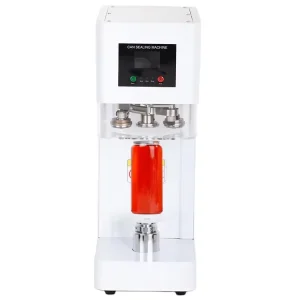 Electric Commercial Automatic Metal Can Crimping Sealing Machine for Beverages