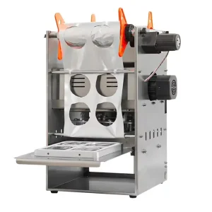 Electric Semi-Automatic Cup and Bowl Sealing Machine for Plastic Cups, Bowls, and Dishes with Customized Size