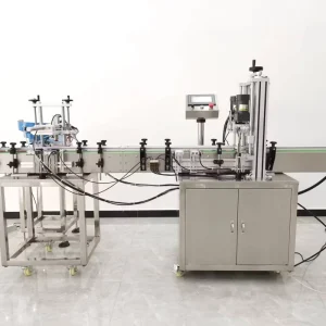 Electric Tabletop Automatic Glass Bottle Capping Machine for Beverage and Chemical Use, Jars, Whiskey, Plastic Bottles