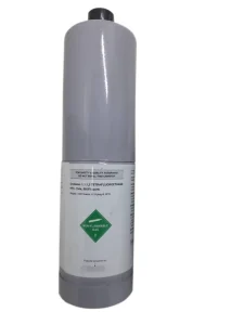 Empty Refrigerant Gas Cylinder ST12 Material 18 Bar Working Pressure 1kg R134a Filling Laser Cryogen Storage Canister