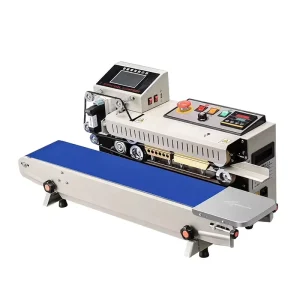 FR-1600 Stainless Steel Automatic Horizontal Plastic Film Bag Heat Sealing Machine Continuous Band Sealer