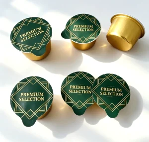 Factory 85ml Food-Grade Sealable Aluminum Foil Packaging Container for Butter, Jam and Coffee