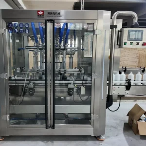 Factory Direct Automatic Filling and Mixing Machine for Lotion Body Oil Ketchup and Detergent