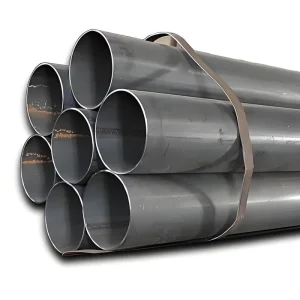 Factory Direct Black Steel Tube Round Carbon Pipe EN10255 Standard for Construction Contractors and Infrastructure