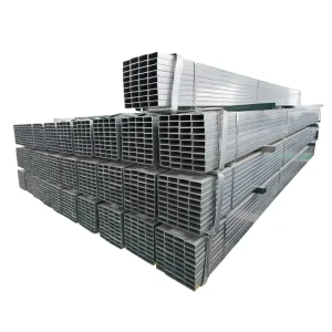 Factory Direct Hot Dipped Galvanized MS Square Tube Rectangular Hollow Section Steel Pipe