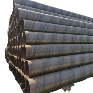 Factory Direct Large Diameter SSAW Carbon Steel Pipes API 5L X65 Spirally Submerged Arc Welding High Quality Welded Steel
