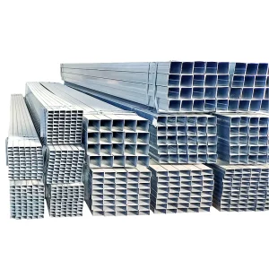Factory Manufacturer Supply A36 High-Strength Galvanized Rectangular Steel Pipe for Greenhouses