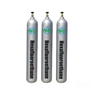 Factory Price 99.999% 40L 50L Steel Industrial Gas C4F6 Hexafluorobutadiene Cylinder for Plasma Etchant
